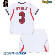 Maglie da calcio Inghilterra Nico O'Reilly #3 Prima Maglia Bambino Mondiali 2026  Manica Corta + Pantaloni corti)